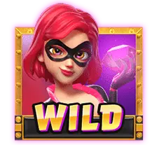 สัญลักษณ์ Wild Heist Stakes สล็อตจอมโจร