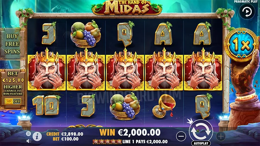 The hand of Midas