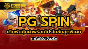 pg spin เดิมพันคุ้มค่าพร้อมโปรโมชั่นสุดพิเศษ การันตีรับเงินจริง