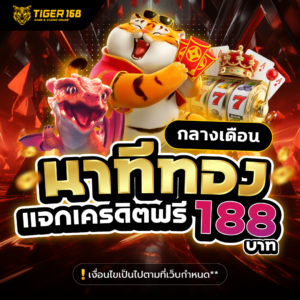 TG168-นาทีทองแจกเครดิตฟรี188บาท กดรับเองได้